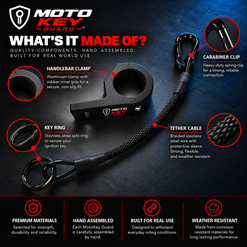 MotoKey Guard Key Tether